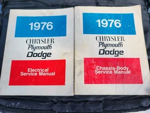 1976 CHRYSLER PLYMOUTH DODGE CHASSIS ELECTRICAL SERVICE SHOP REPAIR GUIDE MANUAL - Picture 1 of 1