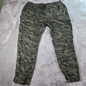 Pantalones de chándal de carga de colección No Boundaries para hombre XL Y2K Tiger camuflados ropa de calle urbana - Imagen 1 de 9