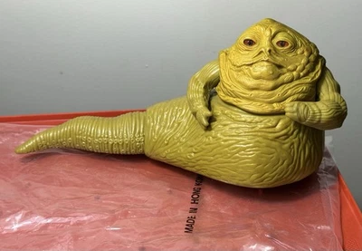 Figura de colección de Star Wars JABBA the HUTT con bolsa abierta 1983 Kenner Rotj ¡BONITA!! Foto 1 de 3
