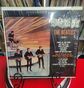 THE BEATLES SOMETHING NEW CAPITOL RECORDS ST 2108 SHRINK ULTRASONIC CLEAN VG+ - Picture 1 of 11