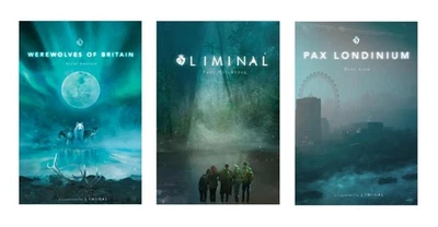 Liminal RPG 3 Book Bundle - Core Book, Pax Londinium & Werewolves of Britain - Image 1 of 4