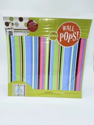 Настенные Pops ленты конфеты синий круг наклейки наклейки Peel Stick двигаться декор новый - Изображение 1 из 4