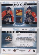 2009-10 Upper Deck Artifacts Tundra Tandems /35 Nathan Horton David Booth Patch