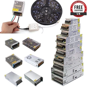 Adaptador de fuente de alimentación transformador controlador LED 12V 3-480W para tira de luces LED IP20 - Imagen 1 de 93
