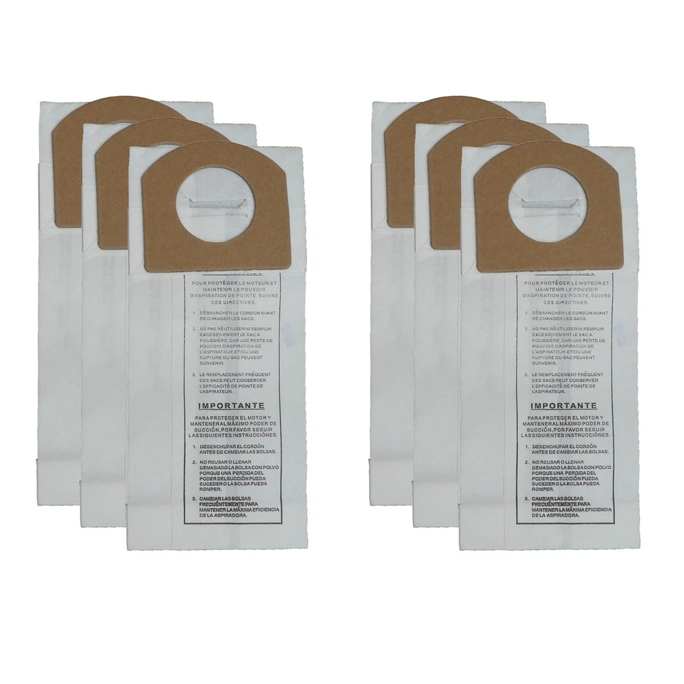 6 Fits For Dirt Devil Type G Hand vacuum filter bags FAST - Image 1 of 1