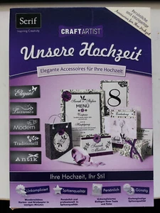 Serif Craft Artist Unsere Hochzeit Fotos NEU Windows 7 bis XP #5.6 635 M8 - Picture 1 of 2