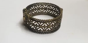 Pulsera brazalete bereber vintage bronce bisagras - Imagen 1 de 5