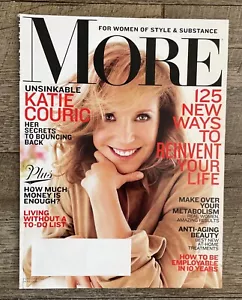 MORE Magazine - Feb. 2013. Katie Couric. New. 144 Pages! - Foto 1 di 2
