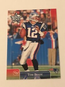 Tom Brady 2002 Leaf Rookies & Stars Card #57 New England Patriots