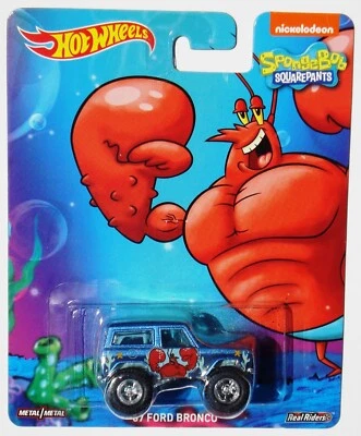 2015 Hot Wheels Nostalgia - Sponge Bob -  '67 Ford Bronco (CFP72) - Image 1 of 2