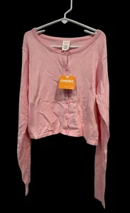 NWT Gymboree Dressed Up Classic Crop Pink Sweater Cardigan Girls Easter Wedding - Picture 1 of 4