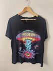 1987 BOSTON US Tour Shirt Ladies T Shirt Size 1X Vintage Style