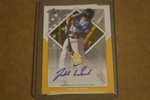 JUDSON WARD Autograph 2016 Leaf Perfect Game #1/1 Blank Back HERNDON, VA