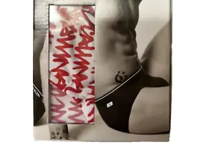 Slip Calvin Klein uomo (X-SMALL) CK One HIP NUOVO CON ETICHETTE NB2224-033 - Foto 1 di 3