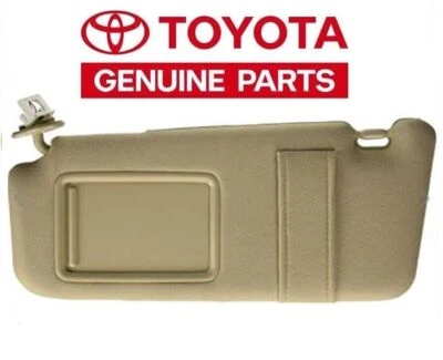 Nuevo visera de conductor 2009-16 marfil OEM para Toyota Venza Foto 1 de 2