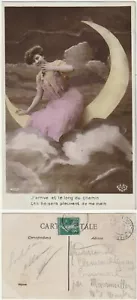 SURREALISMO - SURREALISM - FANTASY - LUNA - MOON - VIAGG. 1908 -49464- - Imagen 1 de 1