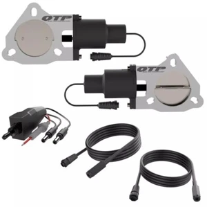 Quick Time Performance QTEC60 Dual 3” Electric Exhaust Cutouts Universal LSX 5.0 - Picture 1 of 3