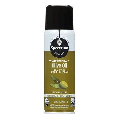 Spectrum Naturals Aceite Spray Oliva Virgen Extra Orgánico 5 OZ (Paquete de 6) Foto 1 de 2