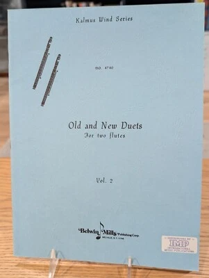 Old and New Duets For Two Flutes Vol. 2 Kalmus Wind Series - Image 1 of 4