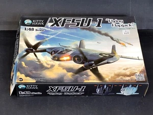 Kitty Hawk XF5U-1 "Flying Flapjack" 1:48 Model Kit #80135 CIB ~ T596 - Picture 1 of 2