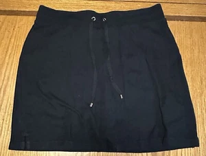 Croft & Barrow Women’s Skort Black Sz Medium Stretch 100% Cotton - Picture 1 of 7