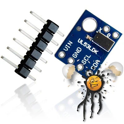 GY-530 VL53L0X ToF Laser Distanz IR Infrarot Sensor Entfernungssensor Arduino ES - Bild 1 von 3