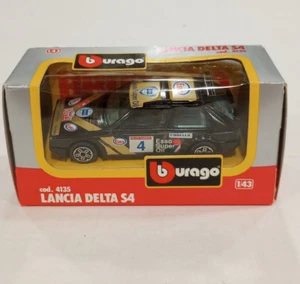 Bburago 1/43 Modelo Colección Lancia Delta S4 Diecast Modelo Coche #4135 - Imagen 1 de 9
