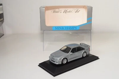 A93 1:43 MINICHAMPS 4000 OPEL OMEGA EVOLUTION 500 SILVER METALLIC GREY NUOVO ... - Immagine 1 di 4