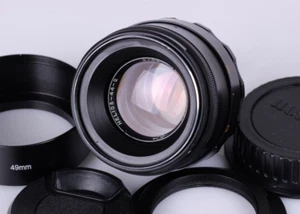 HELIOS 44 2/58mm Cine mod lens ANAMORPHIC BOKEH FLARE Canon EF mount - Picture 1 of 12