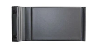 Cartella intercambiabile DIN A6 lunga con 2 bottoni a pressione, colore: nero, originale ggm, herge - Foto 1 di 3