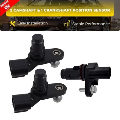 Crank/Camshaft Position Sensor For 07-14 Buick Chevrolet GMC Saturn 2.0L 2.4L Foto 1 de 4