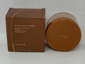 AVON Incredible Finish lose Bräunungspuder 0,6 Oz. Golden Bronze Sonnenbräune VERSIEGELT - Bild 1 von 6