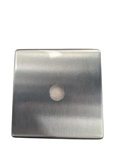 2x MK K24431 SCR Aspect 1G Modulo Interruttore Luce Piastra e Telaio Cromo Satinato - Foto 1 di 2
