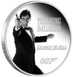 Tuvalu 2023 James Bond Legacy Series 3rd Issue 1oz Silver Proof Coloured Coin - Picture 1 of 3