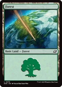Forest (0276) L Edge of Eternities #276 NM Foil - Picture 1 of 1