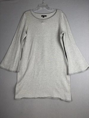 Lauren Ralph Lauren Sweater Dress Womens 2XL Herringbone Bell Sleeve Knit Winter - Image 1 of 4