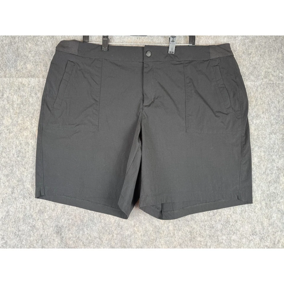 Active Life Shorts Men's Size XXL Black Nylon Blend Stretch Waistband Activewear - Image 1 of 4