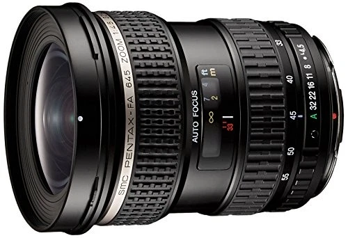 PENTAX standard zoom lens FA645 33-55mm F4.5AL 645 mount - Image 1 of 1