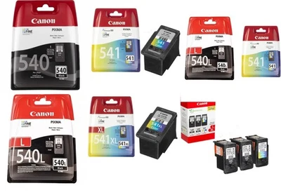 Original Canon PG 540 PG 540XL CL 541 CL 541XL Multipack Pixma MG 3650 4140 4150 - Bild 1 von 4