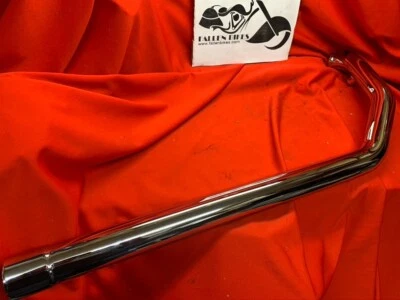 Cabezal de escape delantero y escudo Harley FLH Samson calibre True Dual 1800-0504 NUEVO Foto 1 de 4