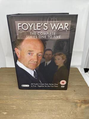 AS NEW 5 FOYLE'S WAR SEASON 1-5 LOT COMPLETE 19 DVD CRIME DRAMA WWII WAR ACORN - Image 1 of 4