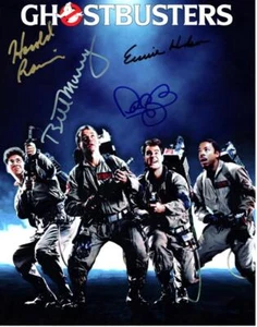 Foto firmada por Murray Aykroyd Ramis Hudson autografiada 11x14 + certificado de autenticidad - Imagen 1 de 1