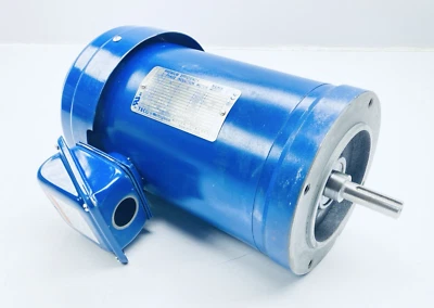 TECO GHV0024C ROLLED STEEL MOTOR 2HP 56C-FR 1740RPM 5/8"-SHAFT 3PH WESTINGHOUSE - Image 1 of 4
