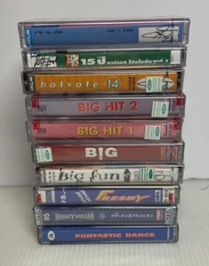 Thai Thailand World Music Cassette Tape 9 Sealed 1 Use Cassettes Lot NOS Vintage - Picture 1 of 19