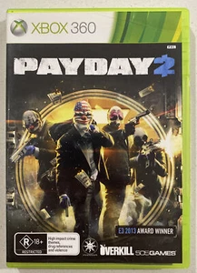 PayDay 2 - Microsoft Xbox 360 Game - Complete With Manual - Picture 1 of 3