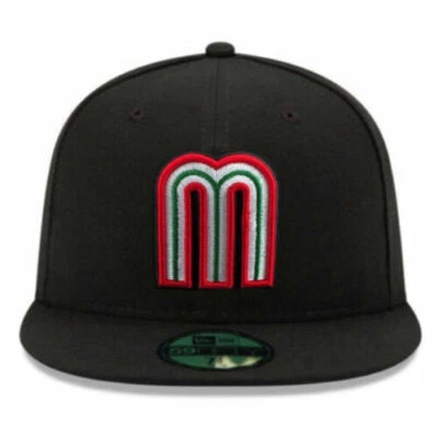 Gorra ajustada de béisbol New Era 59fifty México - Negra Foto 1 de 2