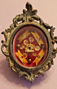 Reliquia Multirreliquia Reliquia S. LUCIA S. Serafino S. Alberto S. Edoardo - Imagen 1 de 14