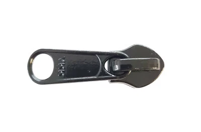 YKK N.10 Catena Nera Slider (Confezione da 10) - Blocco Standard Free Tiraggio Lungo (DFL)
