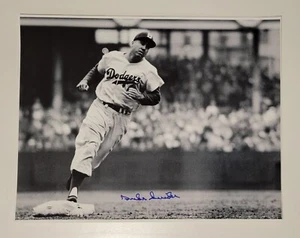 DUKE SNIDER Signed Photo Brooklyn Dodgers 11x14 Photo Autograph - Picture 1 of 1