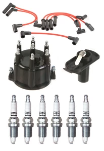 Tune-Up Kit CHAMPION Plugs for Jeep Wrangler Cherokee Grand Cherokee 4.0L 6 CYL - Picture 1 of 8